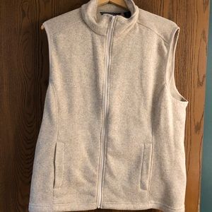 Lands End better sweater fleece vest (large)